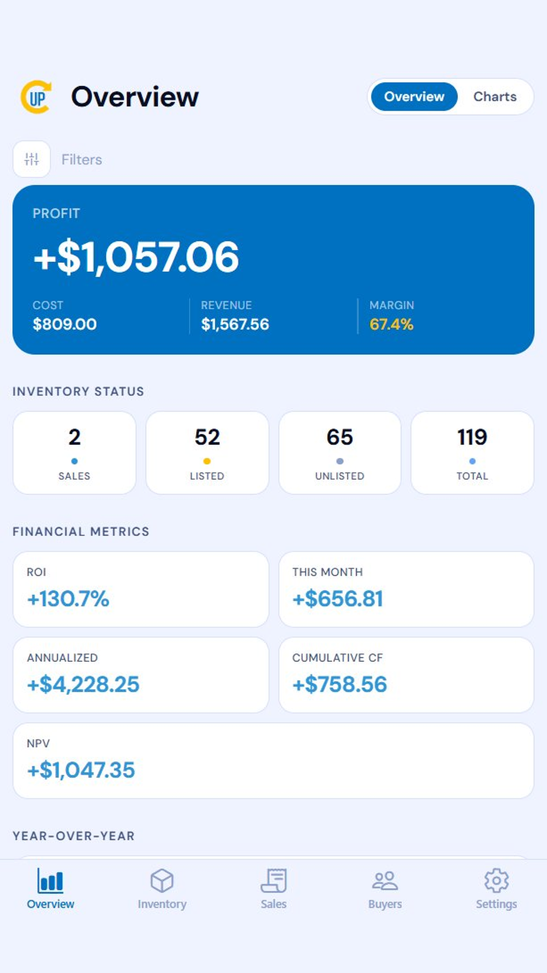 Upcyclist iOS app
